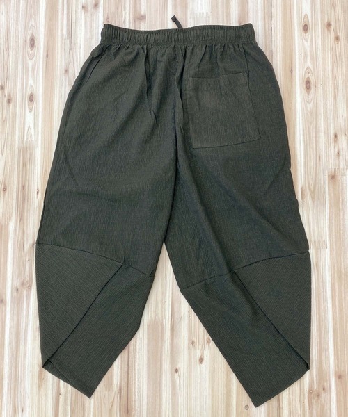 TopIsm(トップイズム)の「楊柳クレープ ドライタッチ サルエルパンツ(その他パンツ・メンズ・ブラック/カーキ/ネイビー・M/L/LL)」の11枚目の写真