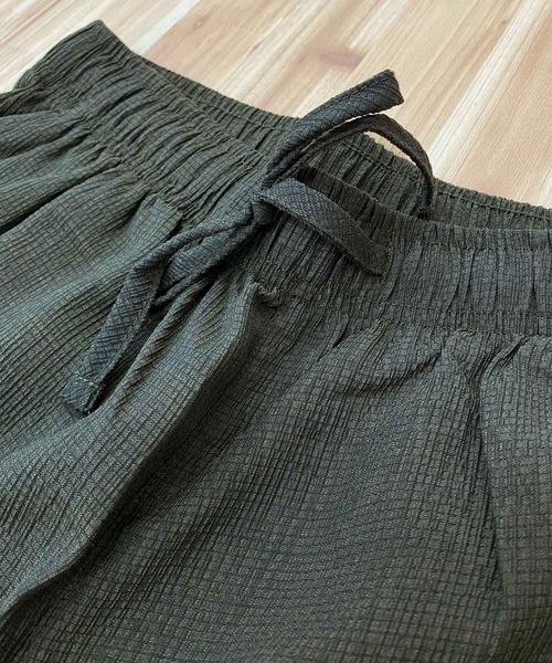 TopIsm(トップイズム)の「楊柳クレープ ドライタッチ サルエルパンツ(その他パンツ・メンズ・ブラック/カーキ/ネイビー・M/L/LL)」の13枚目の写真