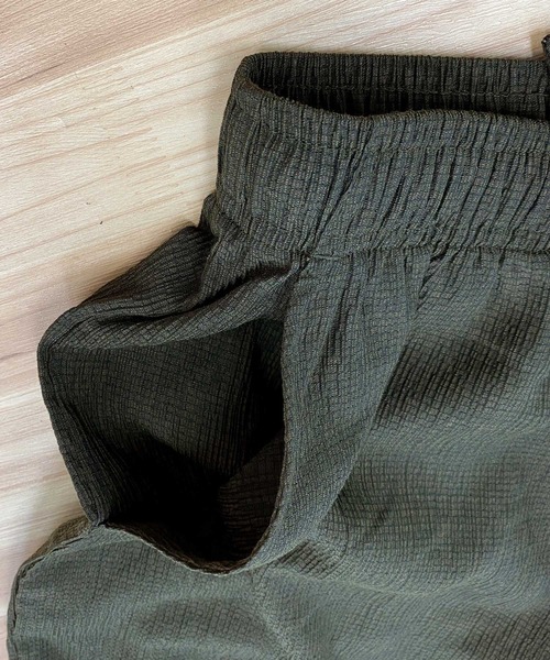 TopIsm(トップイズム)の「楊柳クレープ ドライタッチ サルエルパンツ(その他パンツ・メンズ・ブラック/カーキ/ネイビー・M/L/LL)」の10枚目の写真