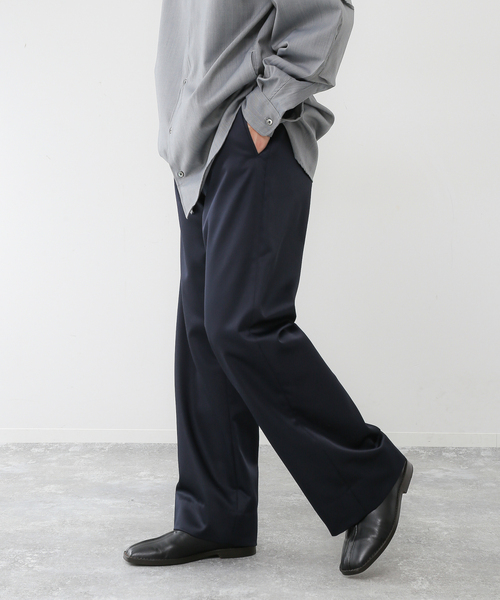 【FOLL /フォル】cavarly twill wardrobe slacks UNFOLLOW（アンフォロー）の「【FOLL / フォル】cavarly twill
