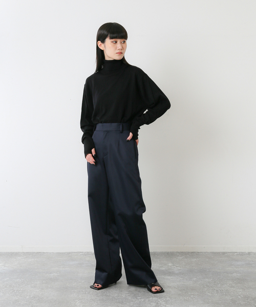 【FOLL /フォル】cavarly twill wardrobe slacks UNFOLLOW（アンフォロー）の「【FOLL / フォル】cavarly twill