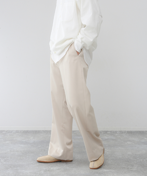 【FOLL /フォル】cavarly twill wardrobe slacks UNFOLLOW（アンフォロー）の「【FOLL / フォル】cavarly twill