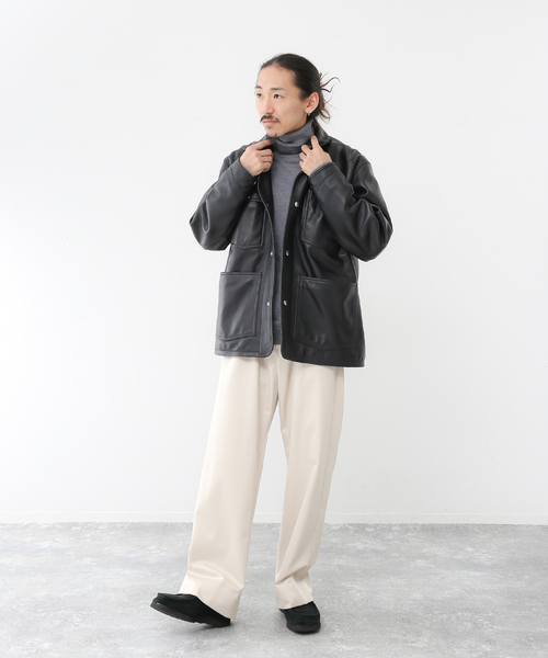 【FOLL /フォル】cavarly twill wardrobe slacks UNFOLLOW（アンフォロー）の「【FOLL / フォル】cavarly twill