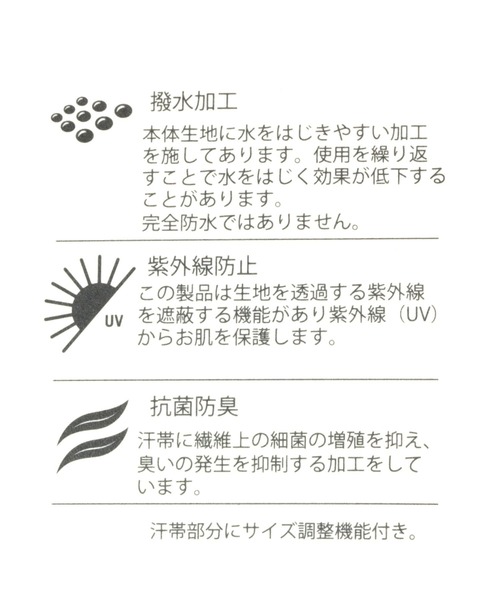 studio CLIP（スタディオクリップ）の「撥水UVメトロハット（ハット・レディース・ライトグレー/ブラック/ブルー・FREE）」の5枚目の写真