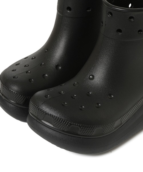 crocs(クロックス)の「CROCS(クロックス) CLASSIC CRUSH RAIN BOOTS(ブーツ・レディース・ブラック・21/22/23)」の6枚目の写真