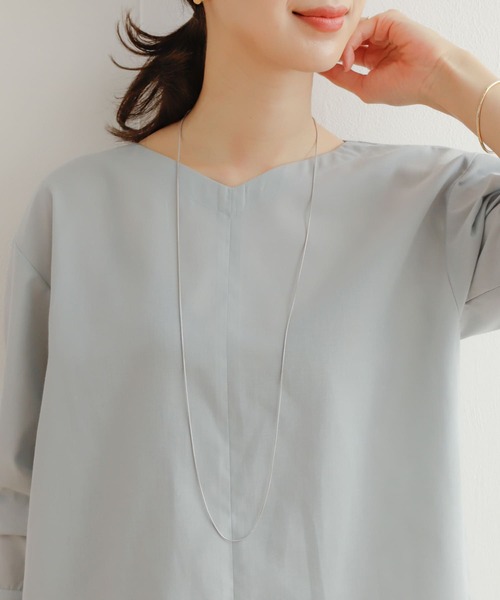 URBAN RESEARCH DOORS（アーバンリサーチドアーズ）の「ロングチェーンマンテルネックレス（ネックレス・レディース・シルバー/ゴールド・-）」の3枚目の写真