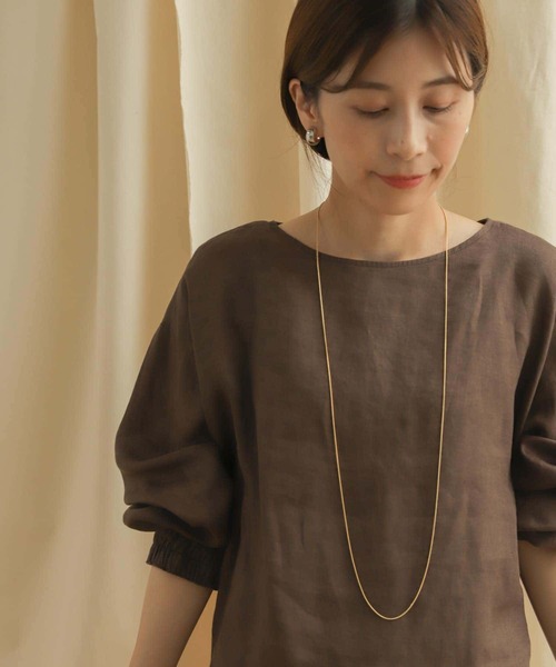 URBAN RESEARCH DOORS（アーバンリサーチドアーズ）の「ロングチェーンマンテルネックレス（ネックレス・レディース・シルバー/ゴールド・-）」の7枚目の写真