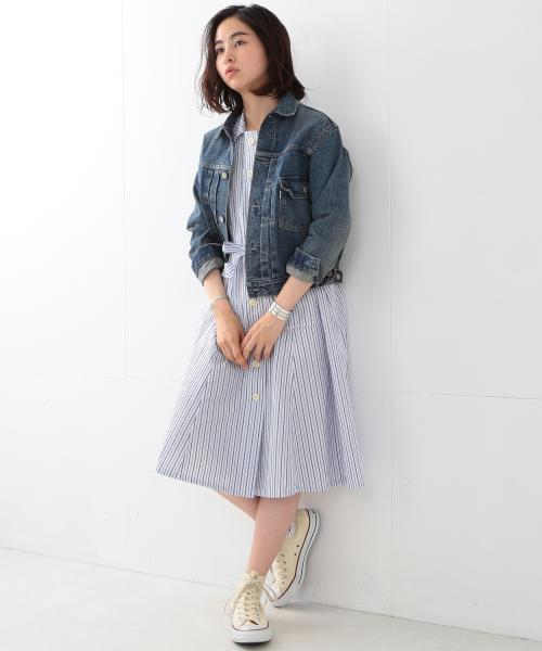 BEAMS BOY（ビームスボーイ）の「orslow × BEAMS BOY / Haight（デニムジャケット・レディース・インディゴブルー・2/1）」の19枚目の写真