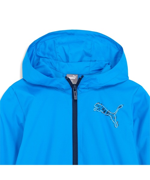 PUMA（プーマ）の「PUMA プーマ キッズ ボーイズ ACTIVE SPORTS ノンラインド ジャケット 120-160cm（ブルゾン・キッズ・ブルー/ブラック・160/140/120/130/150）」の15枚目の写真