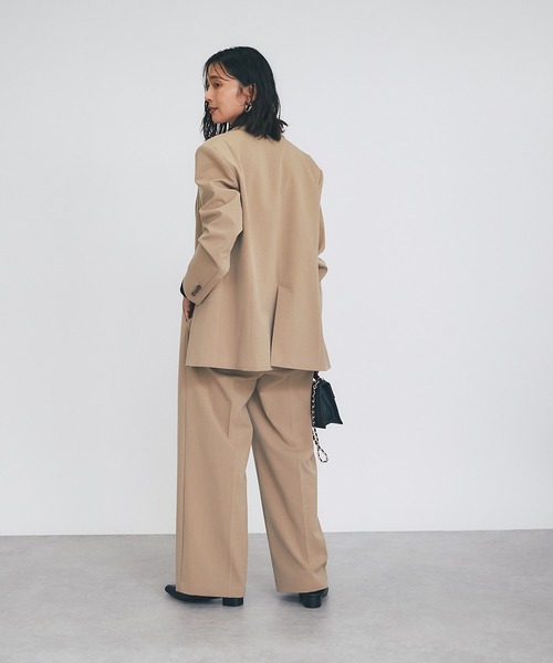 RIVE DROITE（リヴドロワ）の「MONN.:. (モン)/テーラードジャケット（テーラードジャケット・レディース・グレー/ベージュ・FREE）」の18枚目の写真