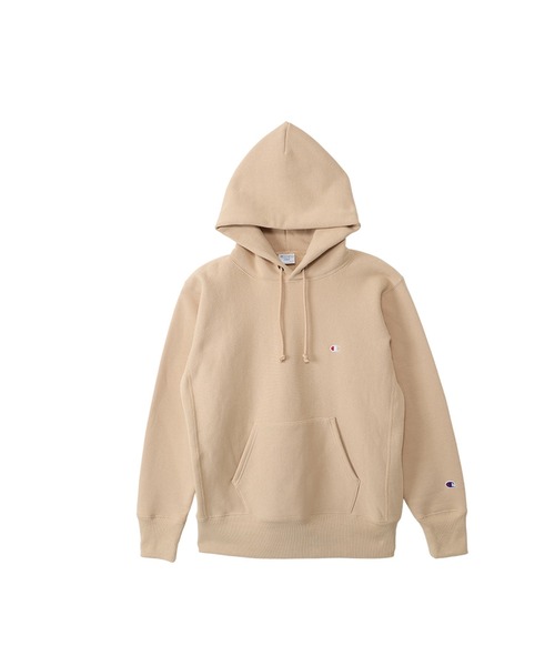 Champion（チャンピオン）の「【Champion/チャンピオン】メンズ リバースウィーブ(R) フーデッドスウェットシャツ（パーカー・メンズ・ホワイト/ダークネイビー/ブラック/シルバーグレー/オートミール/ワイン/その他35/アイボリー系/ブラウン系/レッド/モカ/ダークグリーン/バーガンディー・MEDIUM/LARGE/X-LARGE/SMALL）」の7枚目の写真