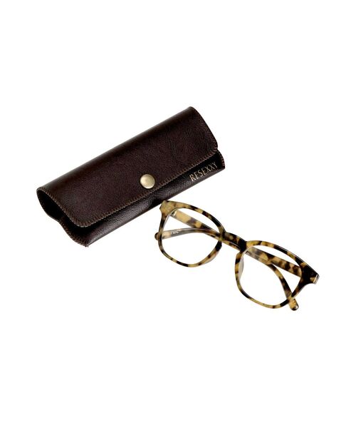 RESEXXY（リゼクシー）の「カラーフレームメガネ（メガネ・レディース・ブラック/ベージュ・FREE）」の6枚目の写真