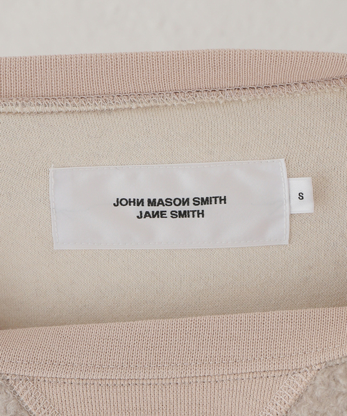 JANE SMITH / JOHN SMITH（ジェーンスミスジョンスミス）の「【JANE SMITH/ジェーンスミス】YAKU PILE ELBOW PADS SWEAT：スウェット（スウェット・レディース・ベージュ・SMALL）」の16枚目の写真