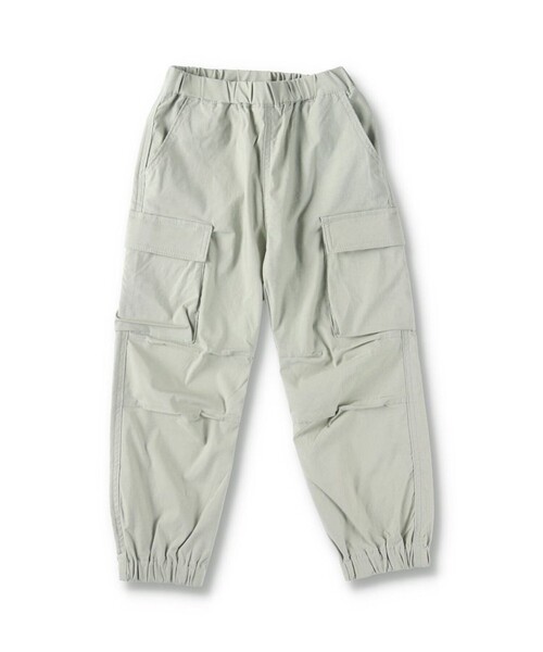 BRANSHES（ブランシェス）の「ストレッチツイルカーゴパンツ（カーゴパンツ・キッズ・ライトグレー/カーキ・130/150/100/120/110/140/90）」の18枚目の写真