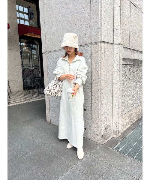 JUMELLE(ジュメロ)の「fur hat(ハット・レディース・ブラック/アイボリー・FREE)」の10枚目の写真