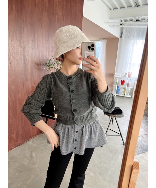 JUMELLE(ジュメロ)の「fur hat(ハット・レディース・ブラック/アイボリー・FREE)」の11枚目の写真