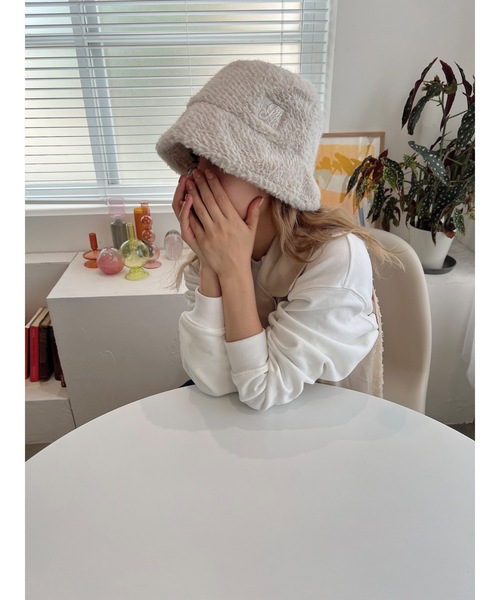 JUMELLE(ジュメロ)の「fur hat(ハット・レディース・ブラック/アイボリー・FREE)」の21枚目の写真