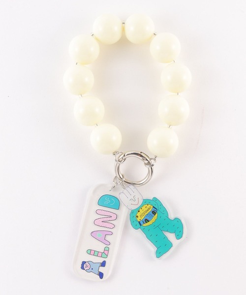 ALAND（エーランド）の「REDFISH（レッドフィッシュ）×ALAND／ビーズストラップ　2977556（キーホルダー・レディース・ライトブルー/ブラック/ピンク/パープル/イエロー・ONE SIZE）」の19枚目の写真
