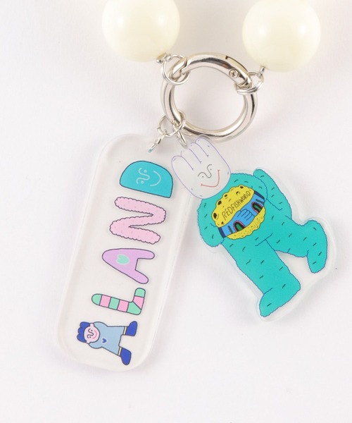 ALAND（エーランド）の「REDFISH（レッドフィッシュ）×ALAND／ビーズストラップ　2977556（キーホルダー・レディース・ライトブルー/ブラック/ピンク/パープル/イエロー・ONE SIZE）」の20枚目の写真