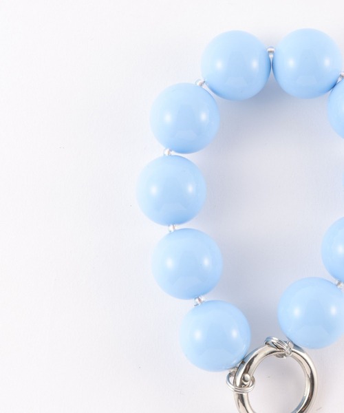 ALAND（エーランド）の「REDFISH（レッドフィッシュ）×ALAND／ビーズストラップ　2977556（キーホルダー・レディース・ライトブルー/ブラック/ピンク/パープル/イエロー・ONE SIZE）」の8枚目の写真