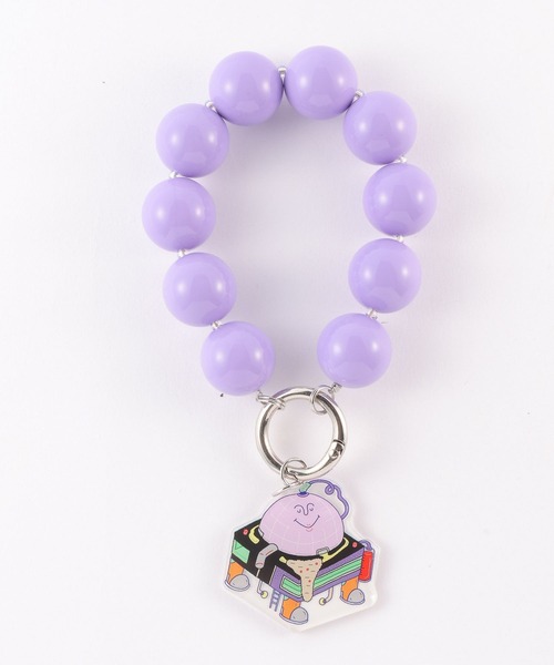 ALAND（エーランド）の「REDFISH（レッドフィッシュ）×ALAND／ビーズストラップ　2977556（キーホルダー・レディース・ライトブルー/ブラック/ピンク/パープル/イエロー・ONE SIZE）」の9枚目の写真