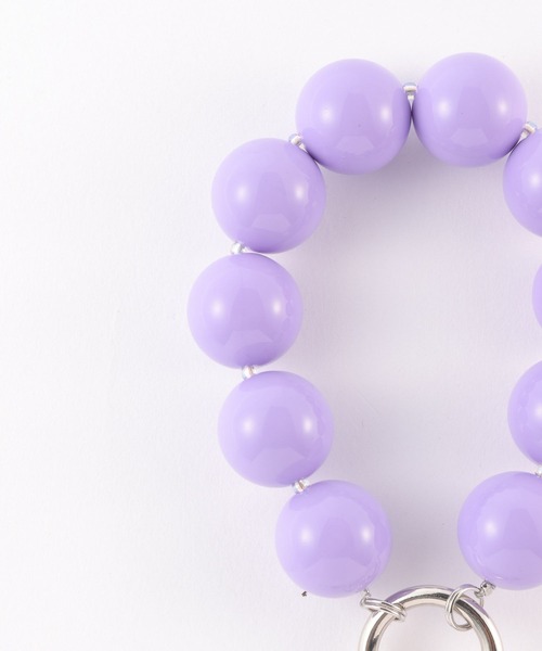 ALAND（エーランド）の「REDFISH（レッドフィッシュ）×ALAND／ビーズストラップ　2977556（キーホルダー・レディース・ライトブルー/ブラック/ピンク/パープル/イエロー・ONE SIZE）」の10枚目の写真