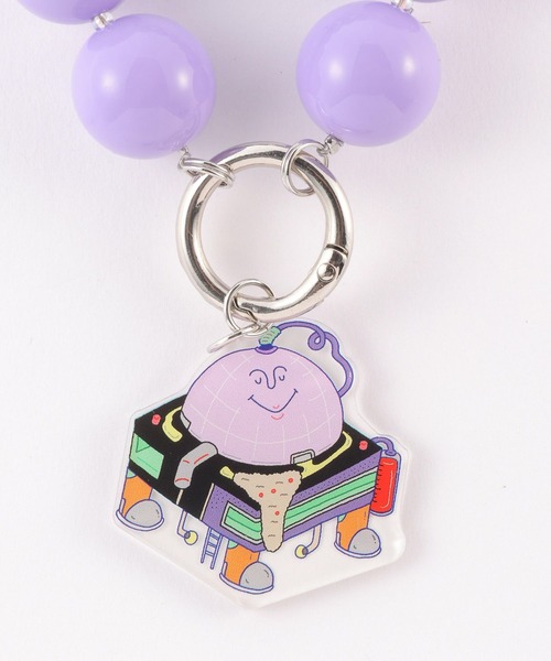 ALAND（エーランド）の「REDFISH（レッドフィッシュ）×ALAND／ビーズストラップ　2977556（キーホルダー・レディース・ライトブルー/ブラック/ピンク/パープル/イエロー・ONE SIZE）」の11枚目の写真