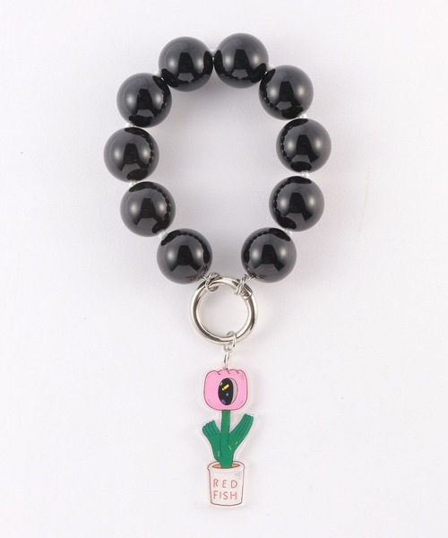 ALAND（エーランド）の「REDFISH（レッドフィッシュ）×ALAND／ビーズストラップ　2977556（キーホルダー・レディース・ライトブルー/ブラック/ピンク/パープル/イエロー・ONE SIZE）」の12枚目の写真