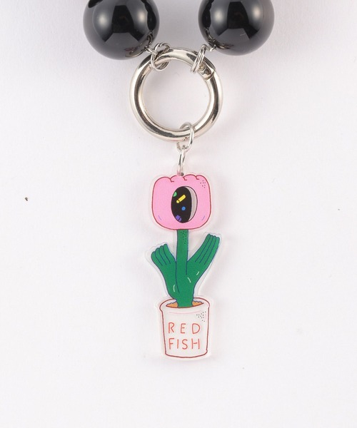 ALAND（エーランド）の「REDFISH（レッドフィッシュ）×ALAND／ビーズストラップ　2977556（キーホルダー・レディース・ライトブルー/ブラック/ピンク/パープル/イエロー・ONE SIZE）」の14枚目の写真