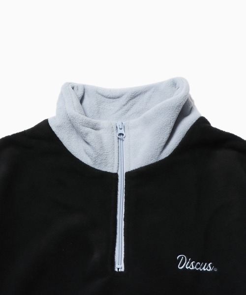 DISCUS ATHLETIC(ディスカス アスレチック)の「DISCUS ATHLETIC/ディスカス アスレチック フリースハーフPO ハーフジッププルオーバー(Tシャツ/カットソー・メンズ・キャメル/ネイビー/アイボリー/ブラック・M/L)」の8枚目の写真