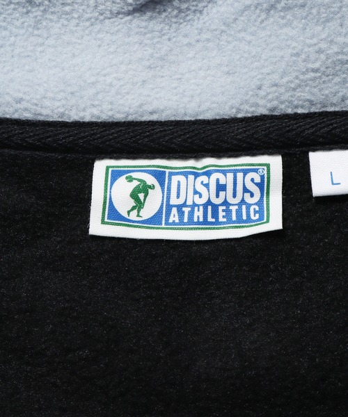 DISCUS ATHLETIC(ディスカス アスレチック)の「DISCUS ATHLETIC/ディスカス アスレチック フリースハーフPO ハーフジッププルオーバー(Tシャツ/カットソー・メンズ・キャメル/ネイビー/アイボリー/ブラック・M/L)」の10枚目の写真