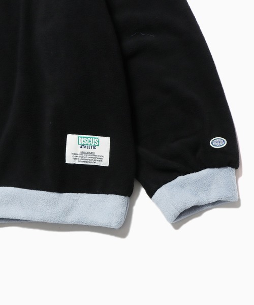 DISCUS ATHLETIC(ディスカス アスレチック)の「DISCUS ATHLETIC/ディスカス アスレチック フリースハーフPO ハーフジッププルオーバー(Tシャツ/カットソー・メンズ・キャメル/ネイビー/アイボリー/ブラック・M/L)」の11枚目の写真