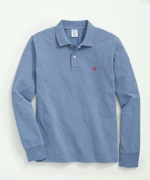 ストレッチピケ ロングスリーブポロシャツ Slim Fit