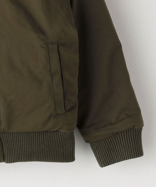 SHIPS Colors（シップス カラーズ）の「SHIPS Colors KIDS:リバーシブル ボア ボマー ジャケット（90～140cm）（その他アウター・キッズ・ブラック/オリーブ・120/90/130/110/140/100）」の8枚目の写真