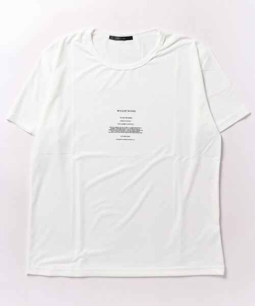 Bling Leads(ブリングリーズ)の「【Bl】【Blingleads】プリントTシャツ(Tシャツ/カットソー・メンズ・ブラック系1/ホワイト系1/カーキ系1・LARGE/X-LARGE/MEDIUM)」の2枚目の写真