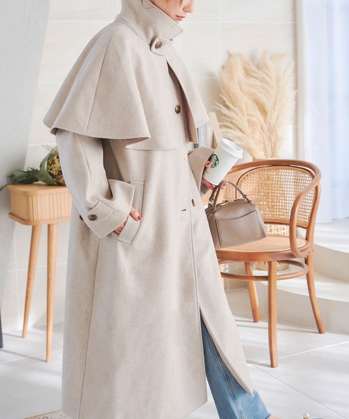 まくらん！ケープコート　BEIGE, RISOUL / コート まくらん様専用！ケープコート BEIGE, RISOUL / コート