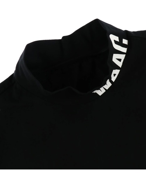 ベア天シルケットグレース加工 半袖ハイネックカットソー ベア天