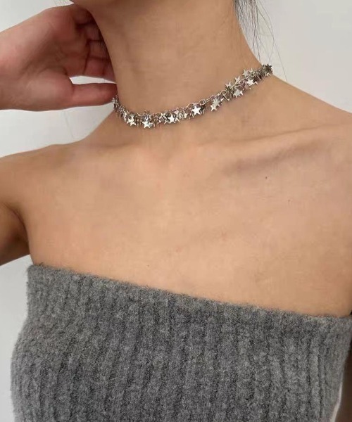 Vipoa（ヴィポア）の「SILVER STAR BLAZE CHOKER（ネックレス）」 - WEAR