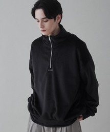 LUCY | LUCY/マイクロシャギーハーフジッププルオーバー(スウェット)