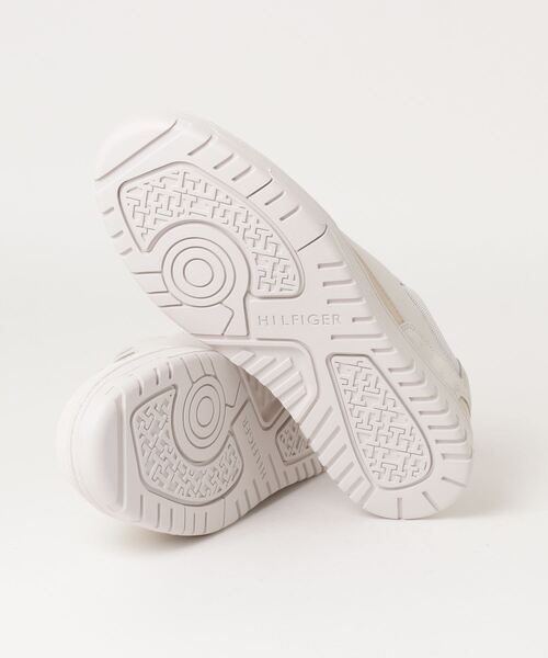 TOMMY HILFIGER（トミーヒルフィガー）の「バスケットコアレザーミックススニーカー（スニーカー・メンズ・マルチ/ホワイト・26.5cm/27.5cm/26cm/28cm）」の9枚目の写真