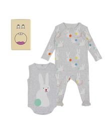 STELLA McCARTNEY (ステラマッカートニー) Baby アニマル長袖ロンパースセット