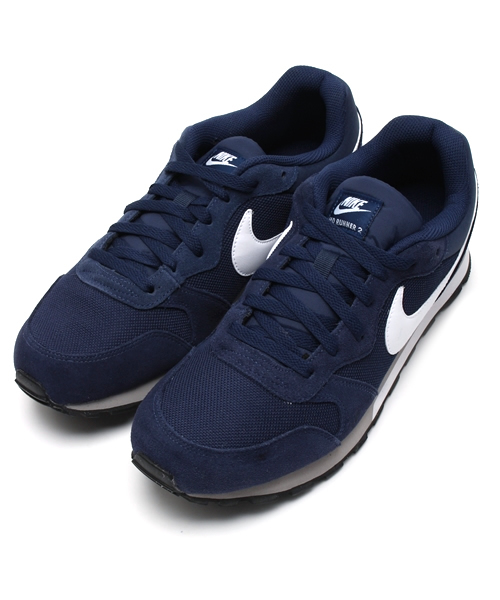 AMERICAN RAG CIE（アメリカンラグシー）の「NIKE RUNNER2 / 105-NKE-749794（スニーカー・メンズ・グレー/ブラック/ネイビー・26.5/28.5/27.5）」の3枚目の写真