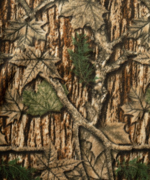 Gramicci（グラミチ）の「【GRAMICCI/グラミチ】ワンポイントロゴ 刺繍デザイン サーマルフリースジャケット/THERMAL FLEECE JACKET（ブルゾン・メンズ・リアルツリーカモ/ダークネイビー・M/L/XL）」の12枚目の写真