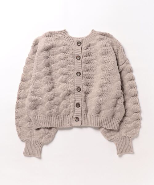 ポコポコニット2WAYカーディガン（カーディガン/ボレロ）｜STYLEBLOCK（スタイルブロック）