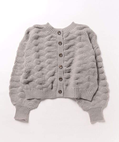 ポコポコニット2WAYカーディガン（カーディガン/ボレロ）｜STYLEBLOCK（スタイルブロック）