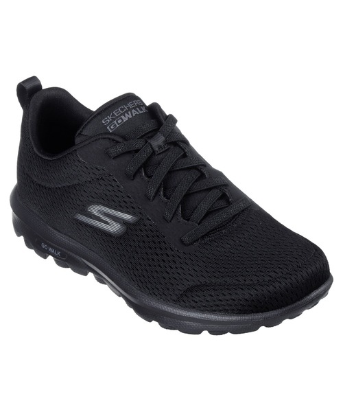 SKECHERS(スケッチャーズ)の「スケッチャーズ ゴー・ウォーク・トラベル-ファンジャーニー(スニーカー・レディース・ネイビー/ブラック×ブルー/ナチュラル/ブラック×ブラック・22.5cm/23cm/23.5cm/24cm/24.5cm/25cm)」の3枚目の写真