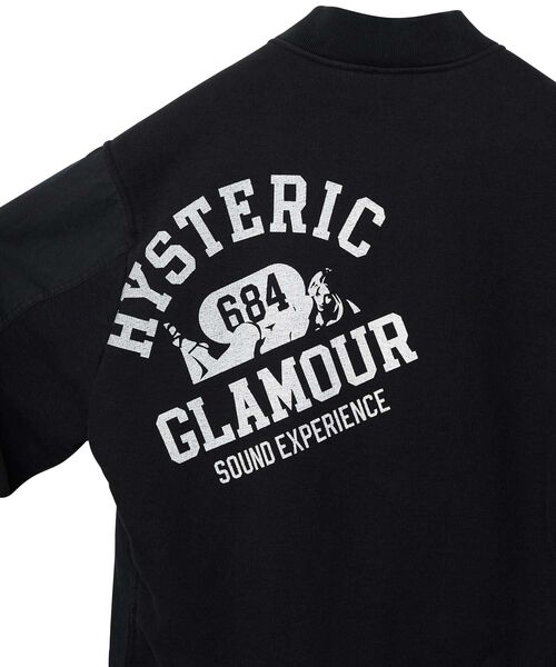 HYSTERIC GLAMOUR（ヒステリックグラマー）の「HG CLASSIC L-2B リメイクジャケット（ブルゾン・メンズ・ブラック/カーキ・SMALL/MEDIUM/LARGE/X-LARGE）」の9枚目の写真