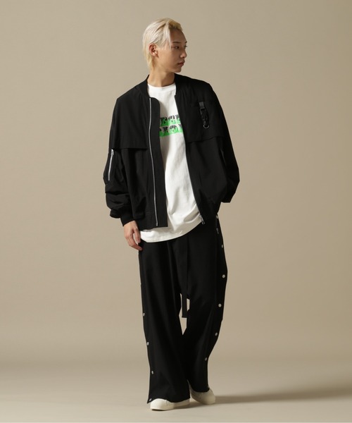 DANKE SCHON（ダンケシェーン）の「DankeSchon/ダンケシェーンPREMIUM/撥水SN MA-1（MA-1・メンズ・ブラック・MEDIUM/LARGE）」の3枚目の写真