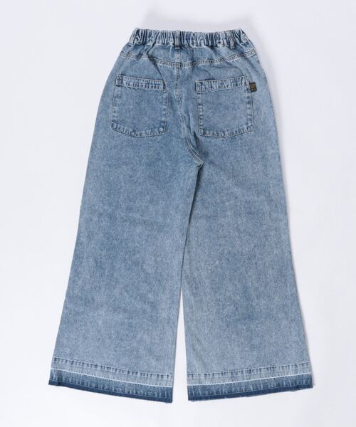 BIG FIELD（ビッグフィールド）の「カットオフデニムバギーパンツ/おとな（デニムパンツ・レディース・ネイビー/ブルー・160cm）」の7枚目の写真