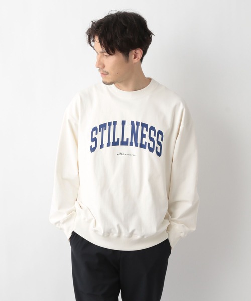 GLOBAL WORK（グローバルワーク）の「乾きやすいスウェットプリント長袖/M/975733（スウェット・メンズ・ホワイト/チャコールグレー/ネイビー/サックスブルー/グリーン/杢グレー/ホワイト系その他6/グレー系その他6・SMALL/MEDIUM/LARGE/X-LARGE）」の22枚目の写真